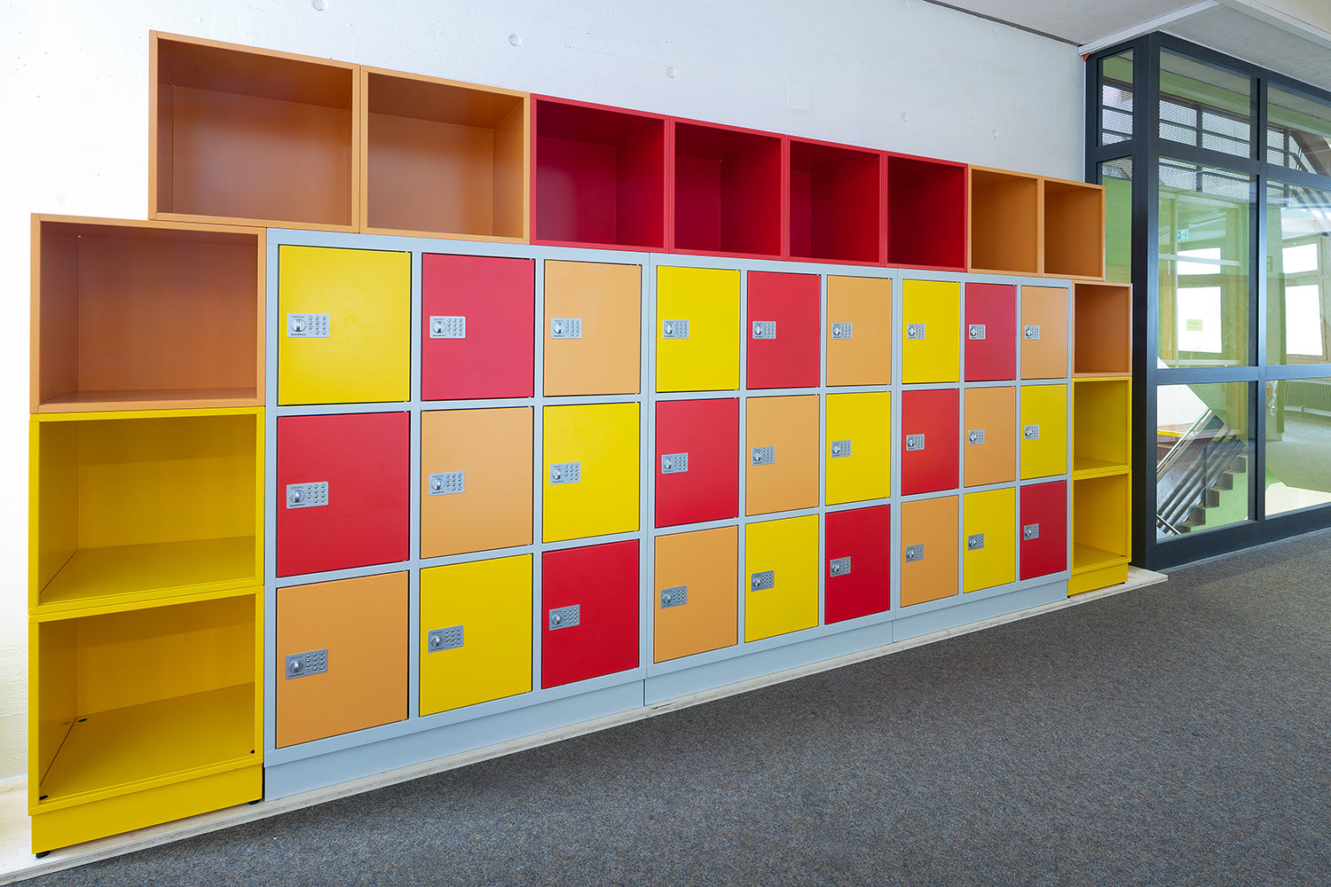 astradirect Schließfächer, Störk Gymnasium ub Bad Saulgau Die Schließfächer von astradirect, im Störk Gymnasium in Bad Saulgau